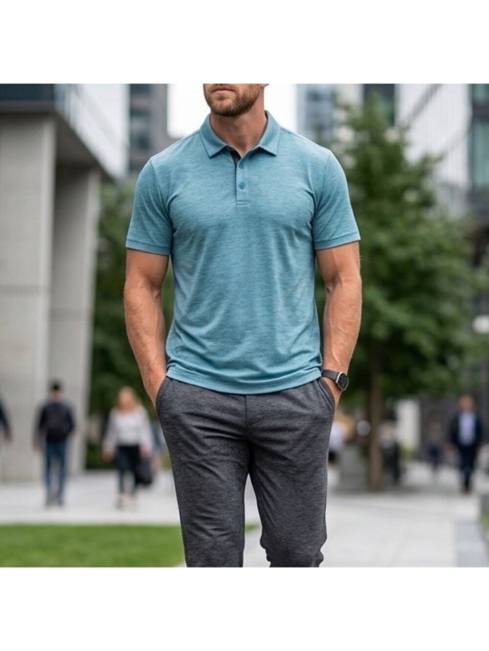 Lululemon Evolution Polo Men’s Sz XXL Athleisure Golf Preppy Performance NO TAGS